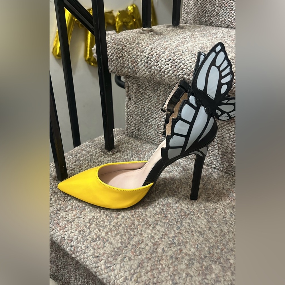 3D Butterfly Heels